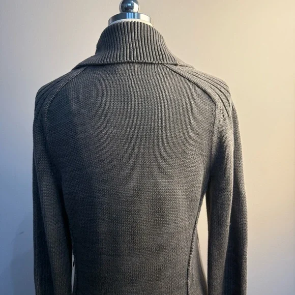 Ralph Lauren Gray/Green Toggle Cardigan, XS - Picture 13 of 16